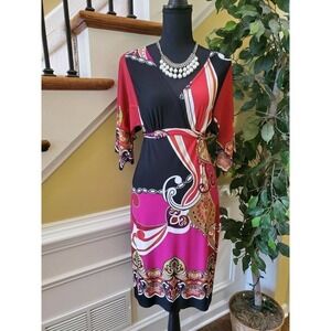 Saint Tropez West Size 8 Poly Spandex Dress